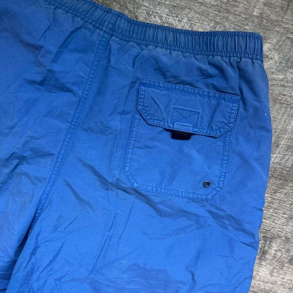Polo Sport Ralph Lauren Swim Trunks Large Blue Embroidered Red Pony Logo